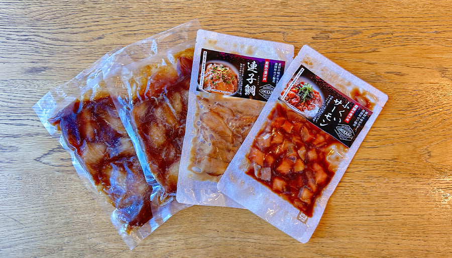 この夏うみから食堂でよく売れた漬け丼セット